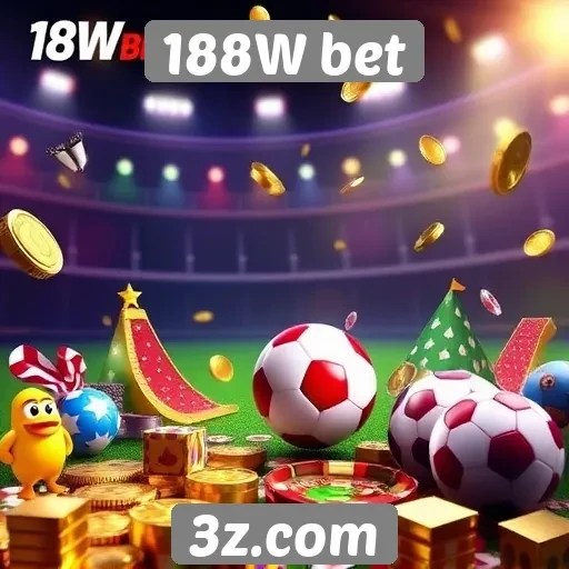 Diversidade de jogos oferecidos pela 188W bet